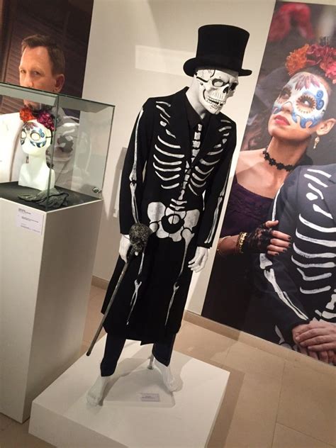 James Bonds Day Of The Dead Costume Worn By Daniel Craig Black Frock
