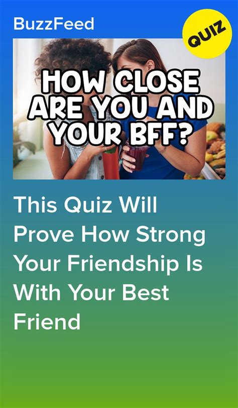This Quiz Will Prove How Strong Your Friendship Is With