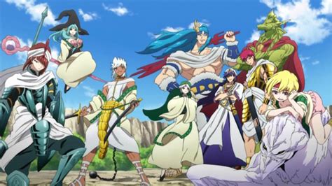 Sinbad Anime Season 2 Izle Magi The Labyrinth Of Magic Alibaba Vs