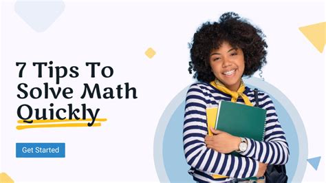 Education Math With African Girl Online Youtube Thumbnail Template Vistacreate