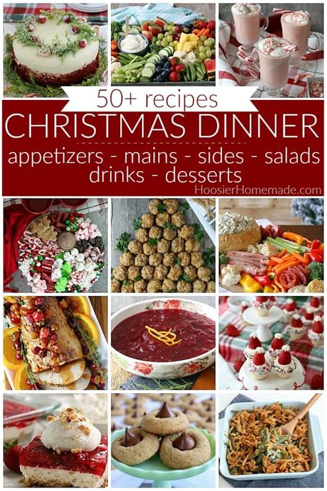 Hosting the entire clan for the holidays need an easy fix? Christmas Dinner Ideas - Hoosier Homemade