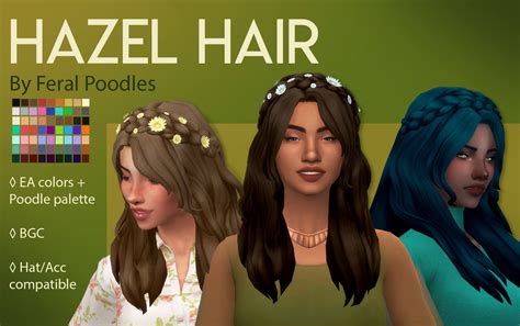 The Sims 4 Hazel Hair Ts4 Maxis Match Cc Micat Game