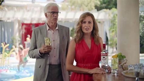 Smirnoff Tv Commercial Jenna Fischer And Ted Danson Have A Big