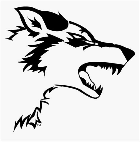 They always hunt in packs, never by themselves. Transparent White Wolf Png - Cool Wolf Drawing Easy, Png Download - kindpng
