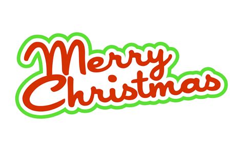 Merry Christmas Text Font Graphic 553084 Vector Art At Vecteezy