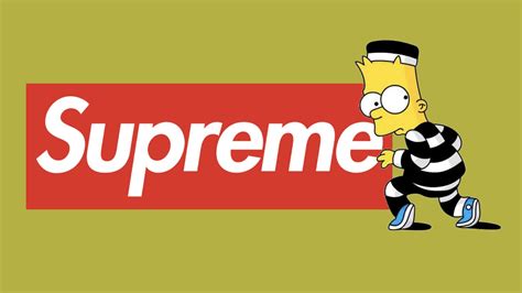 Download Bart Simpson Supreme Wallpaper Hd Bart Simpson Supreme