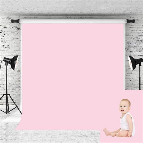 Buy Kate 5x7ft Pure Pink Backdrops Light Pink Solid Color Background