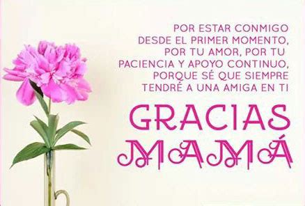 Gracias mamas por todos tus desvelos gracias mama por estar a mi lado cuando e sentido miedo por dame tu confianza y ensenarme con tu fe a gracias mama por tanto que me amado gracias mama por tanto lo que tu me has dado por siempre adquir cuando yo te llamo y saber disculpar mis. Frases de agradecimiento por el día de la madre ...