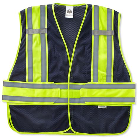 It's for construction safety,outdoor safety,traffic safety. Ergodyne GloWear 8240HL Two-Tone Expandable Vest - Velcro ...