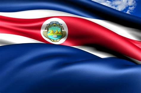 Bandera Costa Rica Costa Rica Flag Costa Rica Travel Native Country