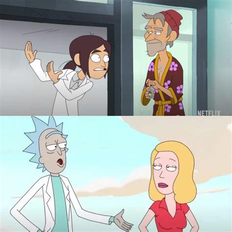 Watched Inside Job On Netflix Kinda Feels Like Rick And Morty If Beth