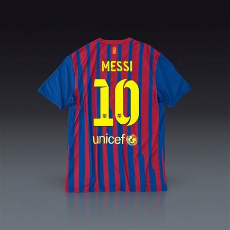 Nike Lionel Messi Barcelona Youth Home Jersey 1112 Lionel Messi