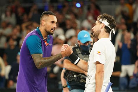 Australian Open Dominic Thiem Survives Challenge From Nick Kyrgios