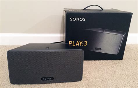 Review Sonos Play3 Wireless Speaker At Home In The Future