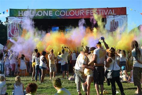 Holi One Colour Festival In Plymouth