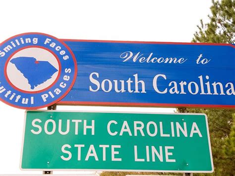50 Welcome Signs For The 50 United States Of America South Carolina