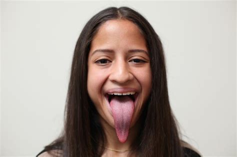 Woman With Huge Inch Tongue Which Could Be The World S Longest