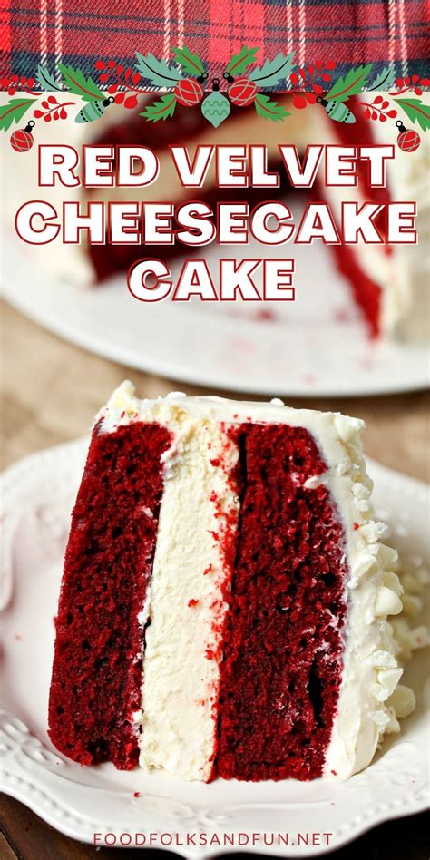 Copycat Cheesecake Factory Red Velvet Cheesecake Food Folks And Fun