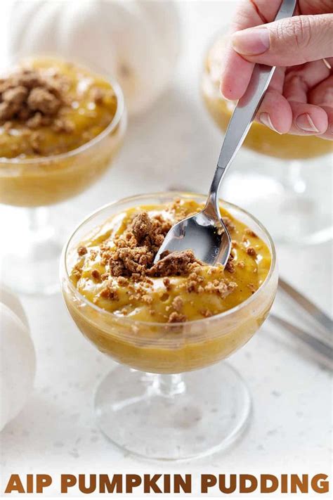 Aip Pumpkin Pudding Recipe Pumpkin Pudding Aip