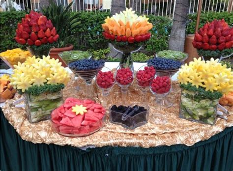 Pin By Kristen Tart On Party Garden Fruit Buffet Fruit Displays