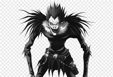 Картинки Рюка — демона смерти из аниме Тетрадь смерти Death Note