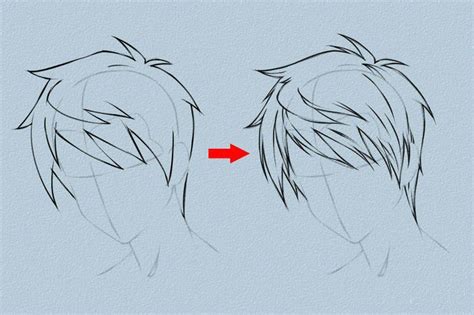 3 hairstyle to draw anime hair boy draw anime male character tutorial step by step lesson 01: How To Draw Anime Hair