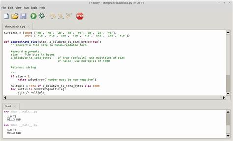 Thonny Python Integrated Development Environment For Beginners LinuxLinks
