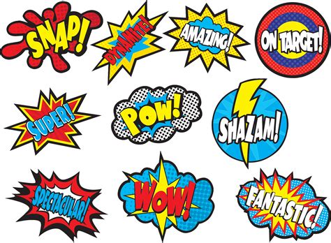 Superhero Words And Phrases