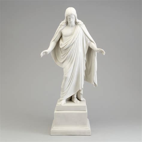 Bertel Thorvaldsen After A Porcelain Sculpture Of Christ From