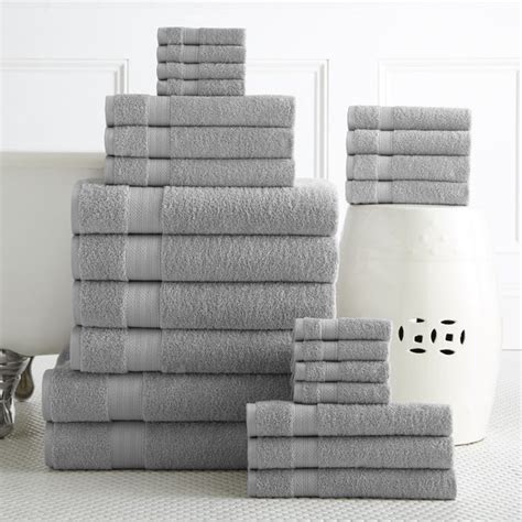 Available with double or triple standing bars rack. Shop 100-percent Plush Cotton 24-piece Economic Bath Towel ...