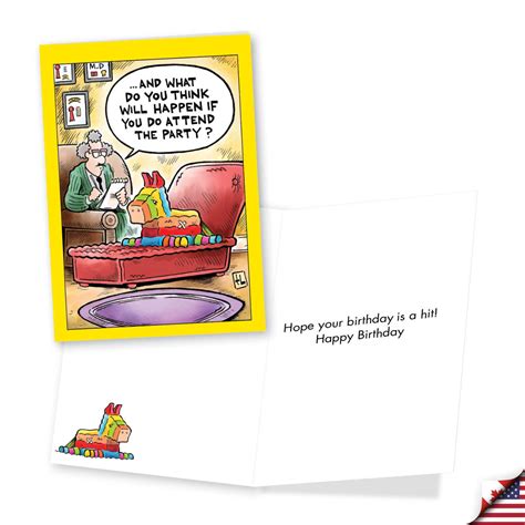 Celebration Toons Hysterical Birthday Variety Pack Of 3 Cards
