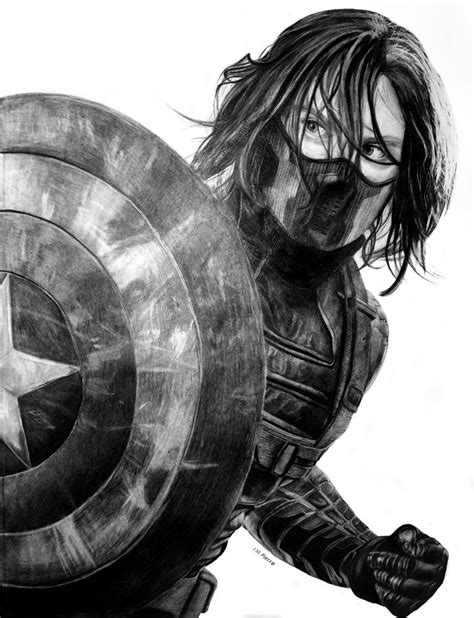 The Winter Soldier By Aquila7 On Deviantart