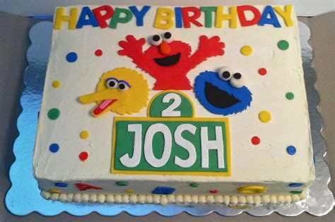 Sesame Street Birthday Cakes 11 Sesame Street Birthday Sheet Cakes