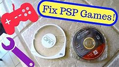 How to Fix UMD Games for PSP - Make Discs Read Again!
