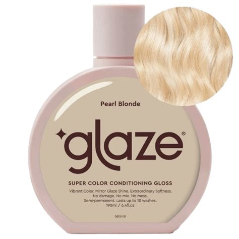 Glaze Super Gloss Pearl Blonde 190ml Justmylook