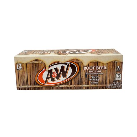 Aandw Root Beer 12 Pack 12 Fl Oz Cans