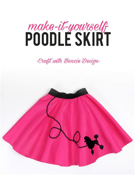 Tutorial How To Make A Poodle Skirt Sewing