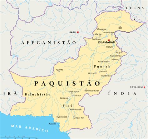 Chefe de estado, religião, número de habitantes, superfície. Paquistão: mapa, bandeira, capital, curiosidades - Brasil ...