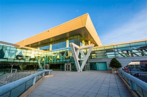 The Exterior Of The Convention Center In Baltimore Maryland