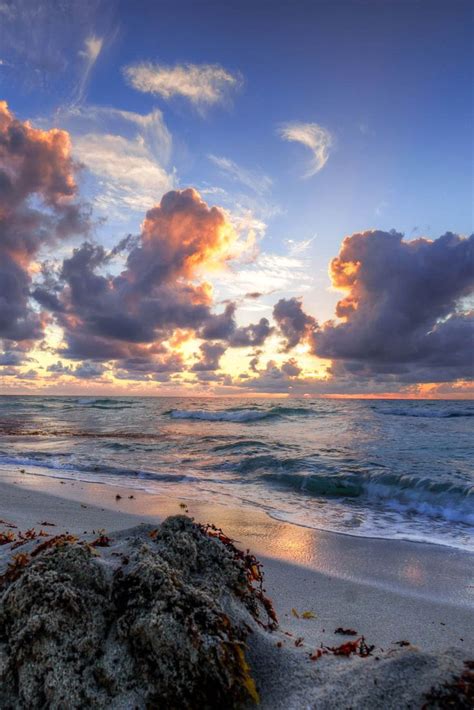Miami Beach Sunrise By Dbubis In 2020 Sunset Pictures Sky Aesthetic