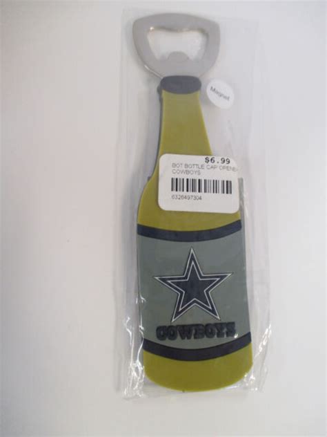 Evergreen Enterprises Footballer Magnetic Bottle Opener Dallas