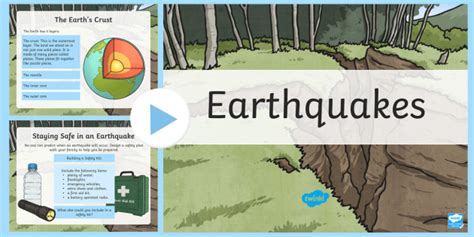 How Earthquakes Happen For Kids Earthquake Powerpoint