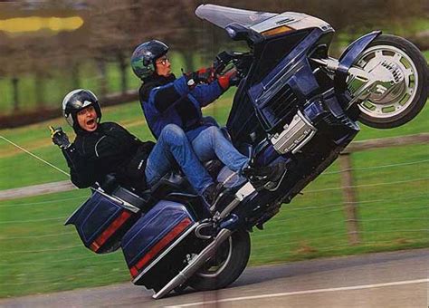 It really couldn't be anything else, could it? Motoblogn: Honda Goldwing - Wheelie The Biggest Motorcycle ...