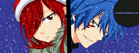 Fairy Tail Christmas Special Erza And Jellal By LaylaRedfox On DeviantArt