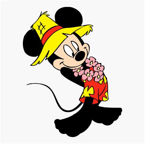 Hawaii Clipart Mickey Mickey And Minnie Beach Hd Png Download Kindpng