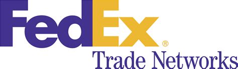 Download Fedex Trade Networks Logo Png Transparent Fedex Trade