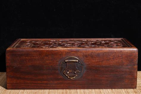 It Is An Ancient Natural Box Made Of Huali Wood The Ancient Etsy