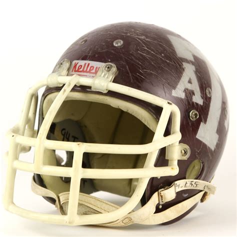 Lot Detail 1980s Circa Texas A And M Aggies Game Worn Football Helmet