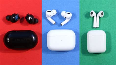 Mit den airpods max hat apple den ersten bügelkopfhörer präsentiert. AirPods vs Galaxy Buds Plus Comparison! (Mic & Call Test ...