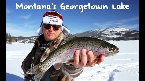 Fish, wildlife & parks montana fish, wildlife & parks. Ice Fishing Montana's Georgetown Lake in 2020 | Georgetown ...